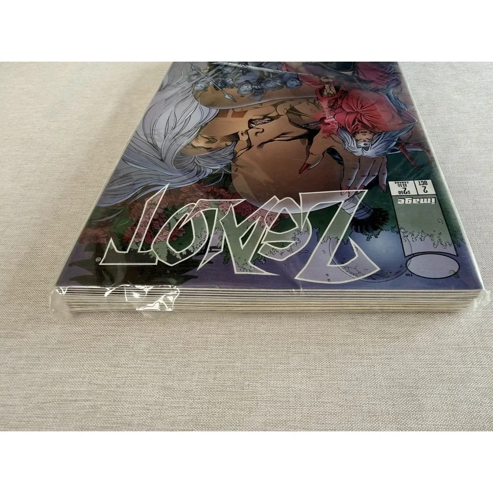 Zealot #2 Image Comics Oct 1995‎ Lot of 10 Marz Shoemaker VF/NM In Plastic